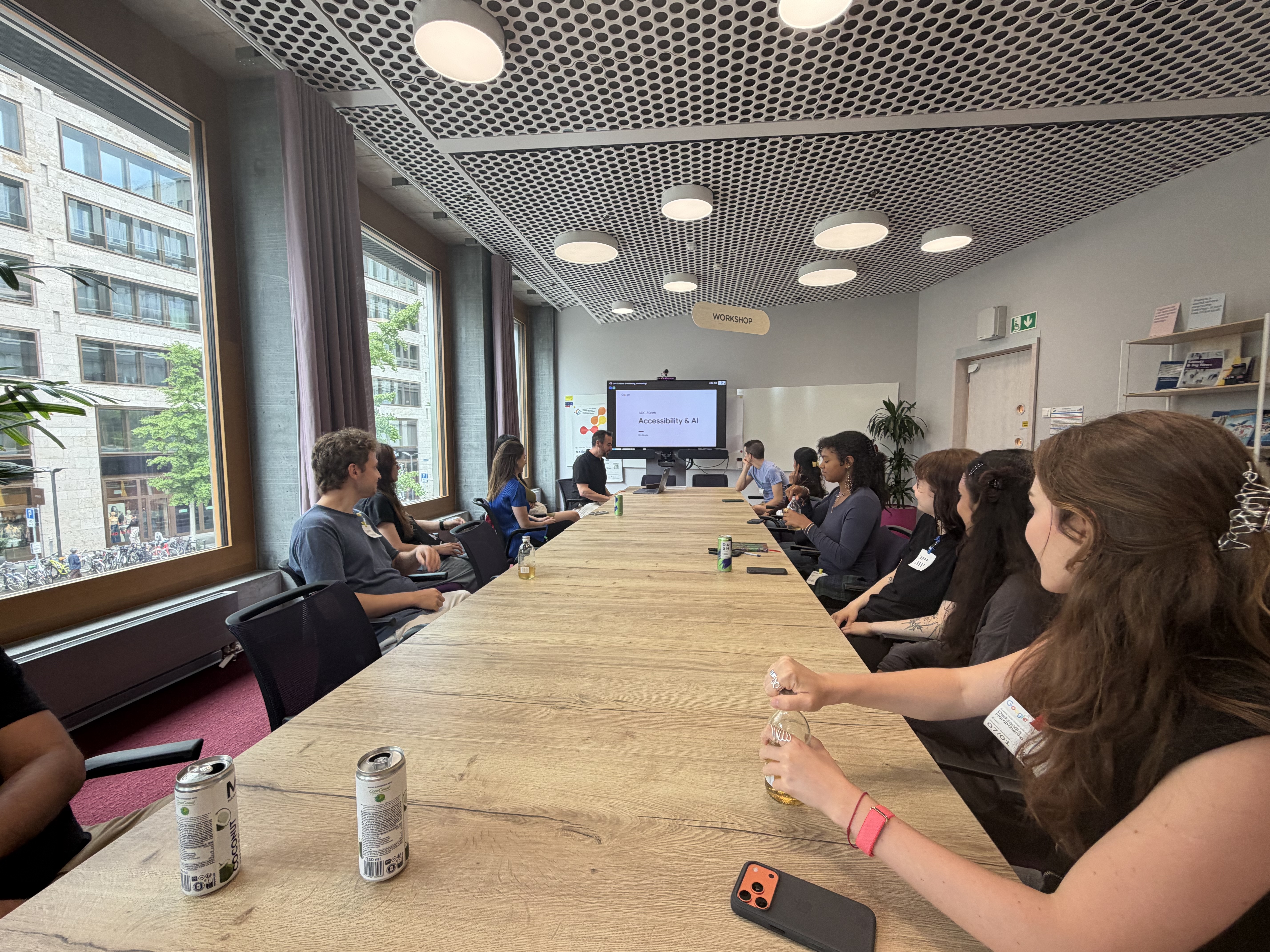 Tour & Workshop on AI & Accessibility @ Google's Accessibility Discovery Center — photo 6
